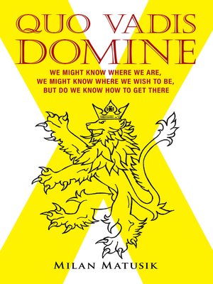 cover image of Quo Vadis Domine
